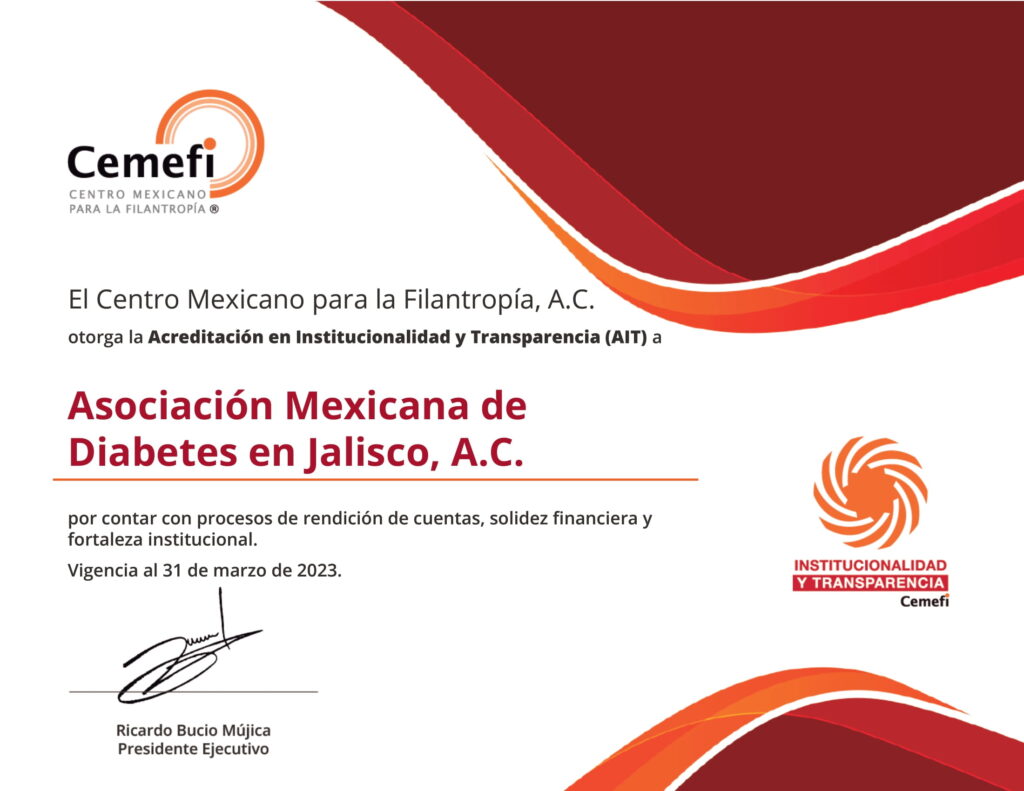 Asociacioìn Mexicana de Diabetes en Jalisco, A.C.-1